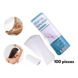 Depiwax Papel /Bandas Para Depilación con cera 100 Und