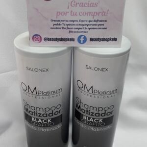 Shampoo Matizador OM Salonex Grafito  500ml