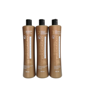 Alisado Brasil Full Cacao 3 pasos 500 ML