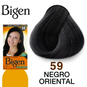 Tintura Permanente Polvo Bigen N° 59 Negro Oriental