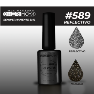 Esmalte permanente Cherimoya 589 (8 ML)