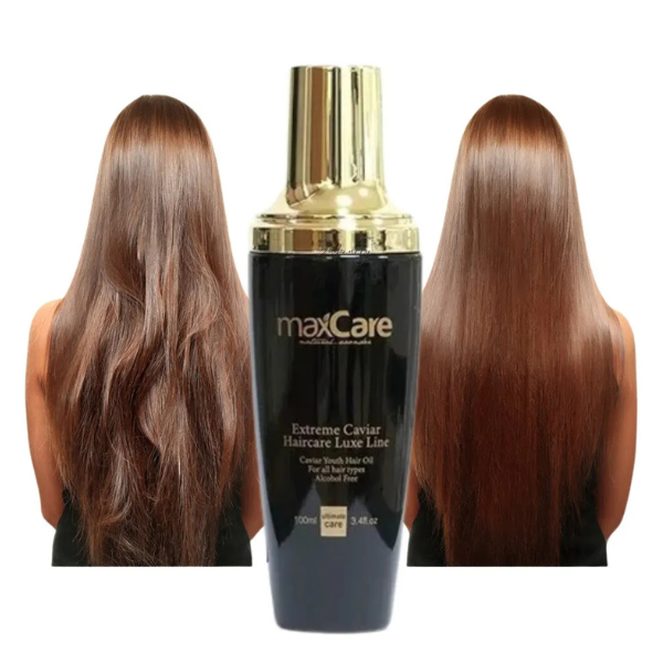 Aceite Marroquí Extreme Caviar Hair Oil MaxCare 100ml - Imagen 4