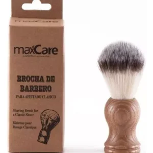 Brocha De Afeitar /Hisopo Para Barbería Con Pelo Natural MaxCare