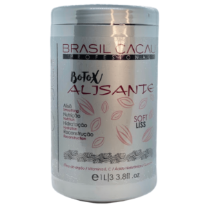 Tratamiento Botox Alisante Soft Liss Brasil Cacau Everglam 1 Litro