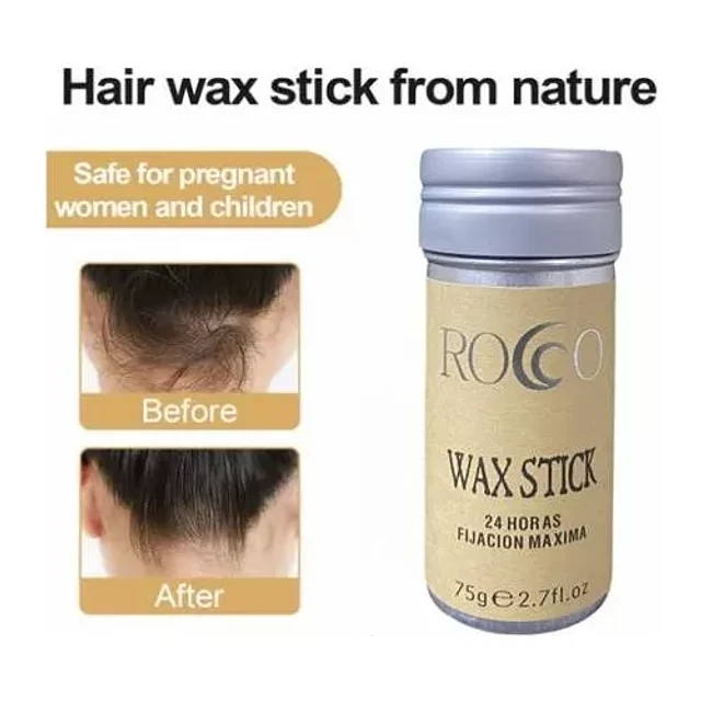 Cera En Barra Para El Cabello Rocco Hair Stick Wax 75g - Imagen 5