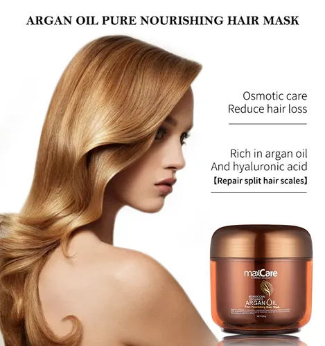 Crema Capilar Argán Oil Orgánica MaxCare 500g - Imagen 3