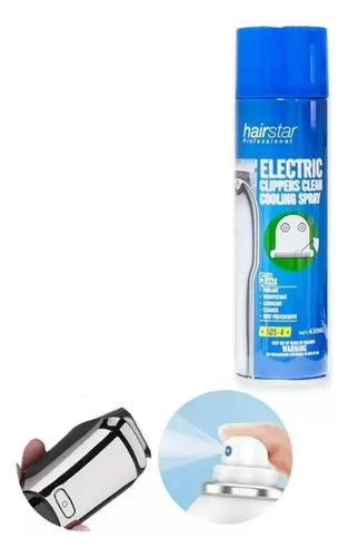 Spray Lubricante Cleppers Clean Para Máquinas (5 en 1) Hairstar 439ml - Imagen 2