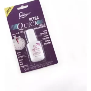 PEGAMENTO DE UÑAS ULTRA QUICK LOVEYES  LARGA DURACIÓN 6g