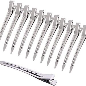 Pinzas Metal Para Cabello 12 Unidades