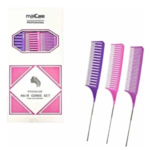 Set 3 Peinetas Para Mechas - 1mm, 1.5mm, 2mm MaxCare