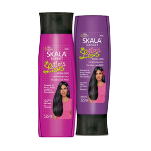 Kit Shampoo + Acondicionador Mais Lisos Skala 325ml