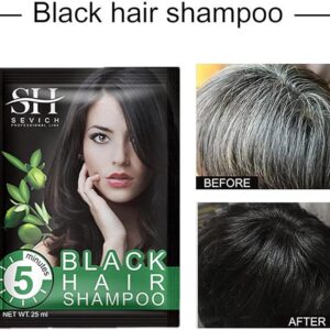 Shampoo Color Sevich Farmavita 5 minutos Negro 25ml