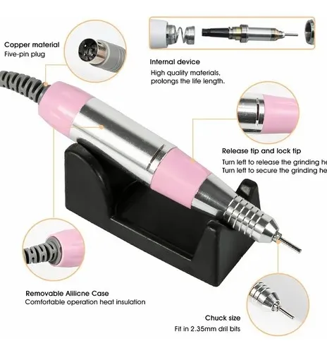 Torno /Dremel /Drill Modelo 2202 Love Crazy 30.000Rpm - Imagen 3