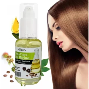 Aceite Óleo Virgen De Ricino Para Pelo Y Pestañas MFlora 30 ml