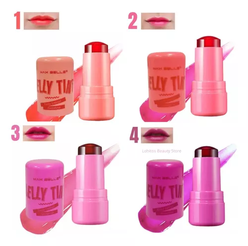 Tinta De Labios Gelatina Jelly Tinta Tendencia 3 En 1
