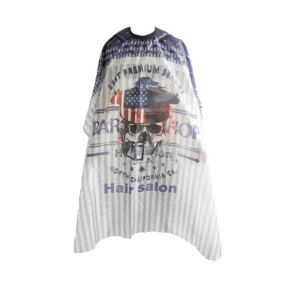 Capa barbero larga Estampada