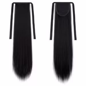 Extensiones De Cola Negra Lisa