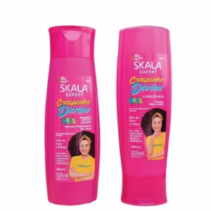 Kit Shampoo Y Acond Kids Crespinho Divino Skala Expert 650ml