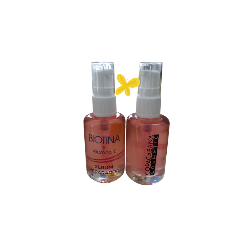 Aceite Capilar Serum Biotina y Vitamina E Copacabana 30ml - Imagen 2