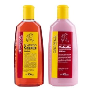 Pack Shampoo y Acondicionador Cola de Caballo sin Sal Obopekal 500ml