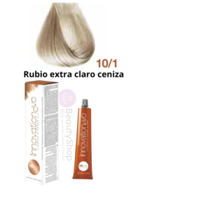 Tintura Innovation Evo Bbcos 100ml # 10/1  Rubio extra claro ceniza