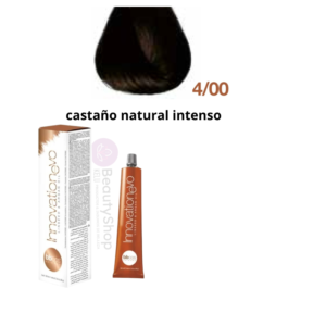Tintura Innovation Evo Bbcos 100ml # 4/00 castaño natural intenso