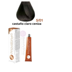 Tintura Innovation Evo Bbcos 100ml # 5/01 Castaño claro ceniza