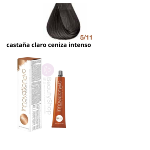 Tintura Innovation Evo Bbcos 100ml # 5/11 Castaño Claro Ceniza Intenso