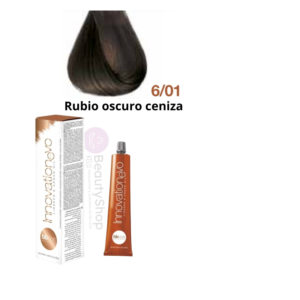 Tintura Innovation Evo Bbcos 100ml # 6/01 Rubio oscuro ceniza