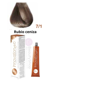 Tintura Innovation Evo Bbcos 100ml # 7/1 Rubio ceniza