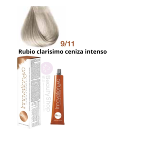 Tintura Innovation Evo Bbcos 100ml # 9/11 Rubio clarísimo ceniza intenso