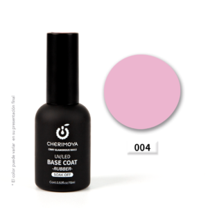 BASE COAT RUBBER ROSA BARBIE -004 CHERIMOYA 15ML