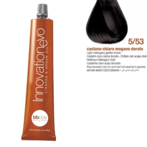 Tintura Innovation Evo Bbcos 100ml # 5/53 Castaño Claro Caoba Dorado