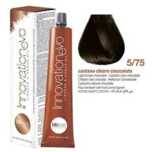 Tintura Innovation Evo Bbcos 100 ml #5/75 Castaño Claro Chocolate