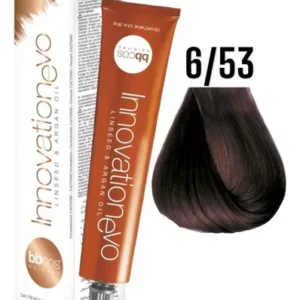 Tintura Innovation Evo Bbcos 100ml # 6/53 Rubio Oscuro Caoba Dorado
