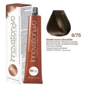 Tintura Innovation Evo Bbcos 100 ml #6/75 Rubio Oscuro Chocolate