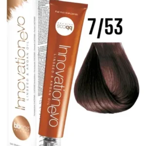 Tintura Innovation Evo Bbcos 100 ml #7/53 Rubio Medio Caoba Dorado
