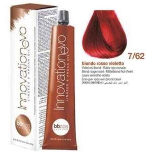 Tintura Innovation Evo Bbcos 100 ml #7/62 Rubio Rojo Morado