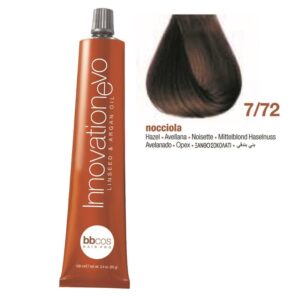 Tintura Innovation Evo Bbcos 100 ml #7/72 Avellana