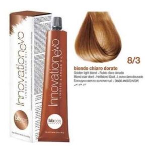 Tintura Innovation Evo Bbcos 100ml #8/3 Rubio Claro Dorado