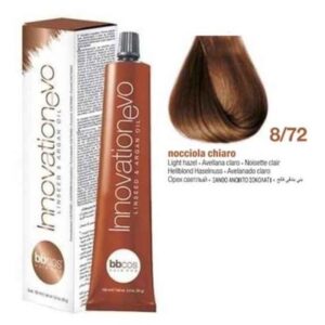 Tintura Innovation Evo Bbcos 100 ml #8/72 Avellana Claro