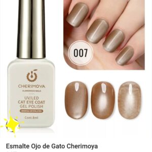 Esmalte Permanente Ojo de Gato/Batido Luz de Luna Cherimoya 8ml #007