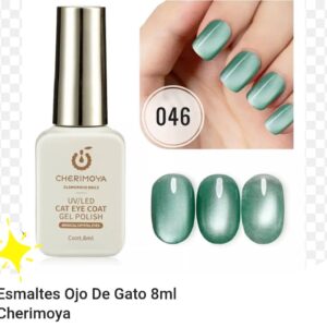 Esmalte Permanente Ojo de Gato /Batido de Luz Cherimoya 8ml #046