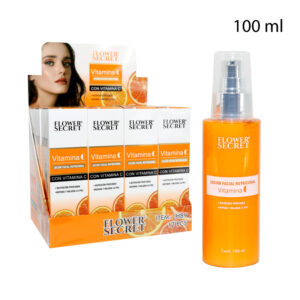 Loción Facial Nutricional Con Vitamina C 100ml Día/noche Flower Secret