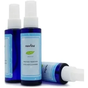 Primer/ Proteína Removedor Limpiador de Pestañas Té Verde Navina 80ml