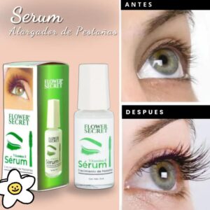 Sérum Vitamina E Crecimiento y Fortalecimiento de Pestañas/Cejas Flower Secret 10ml