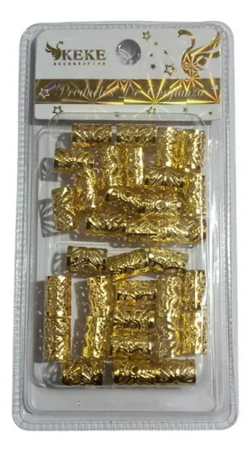 Argollas/ Anillos/ Accesorios Decoración para Trenzas y Peinados