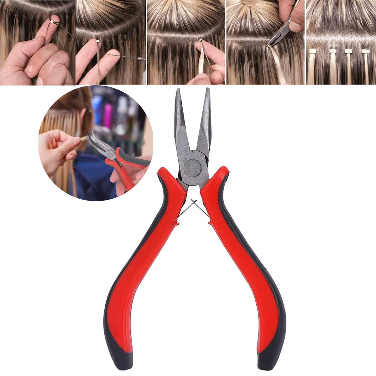 Alicate o Pinza para Extensiones - Imagen 7