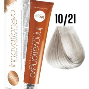 Tintura Innovation Evo Bbcos 100 ml #10/21 Rubio Extra Claro Irisado Ceniza