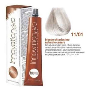 Tintura Innovation Evo Bbcos 100 ml #11/01 Rubio Clarísimo Natural Cenizo